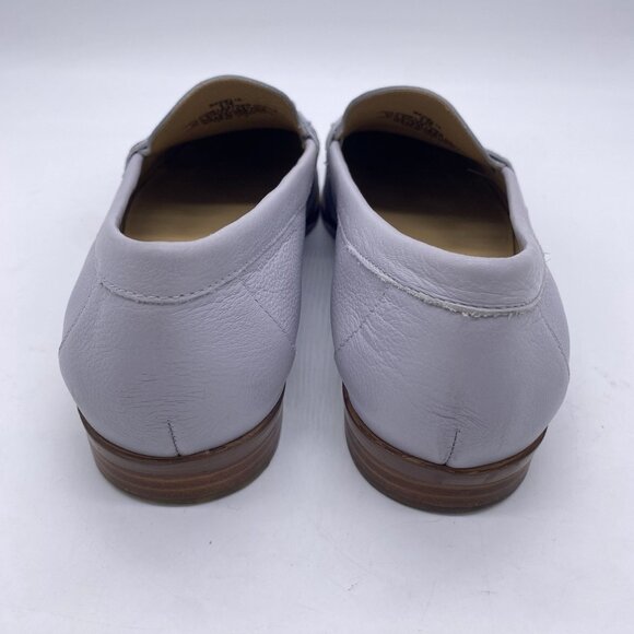 Ralph Lauren Bedelia Leather Loafer Women's 9.5 Lavender Grey Old Money Preppy - Picture 7 of 14
